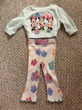 Minnie floral set